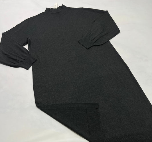 Robe Reitman : en tricot charcoal foncé presque noir neuve . XXL/ femme stretch confo .
