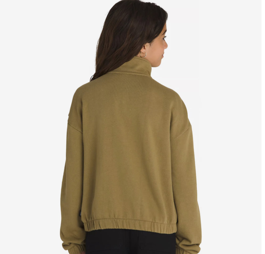 VANS : Ouaté kaki fille ( doux à l’intérieur ) neuf . 10-12 ..12-13 et 14-16 ans .