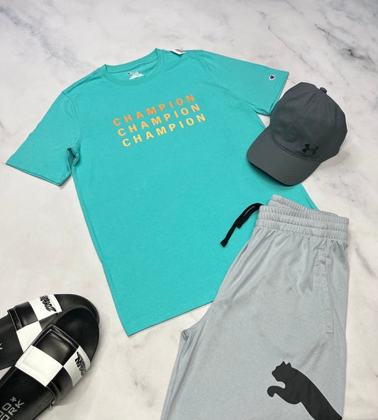 💫 T-Shirt : Champion en coton souple 14-16 ans neuf !