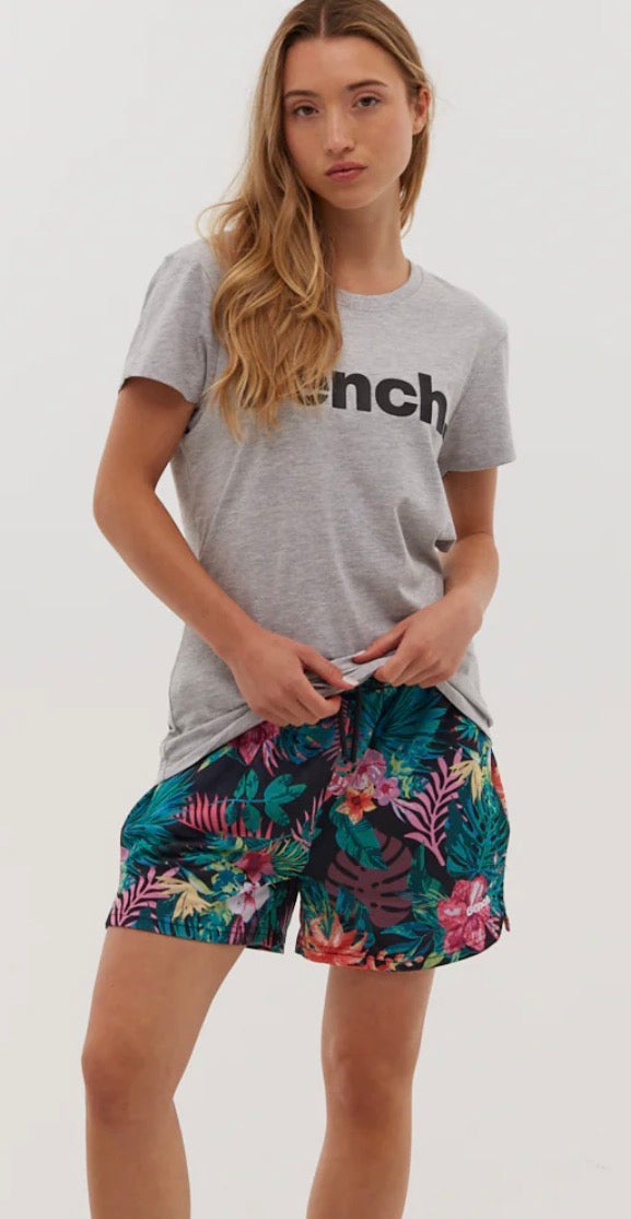 🌴 Short : BENCH fleuris L et XL femme coupe confo neuve ! Tissu souple qui ne décolore pas . Qualité ++