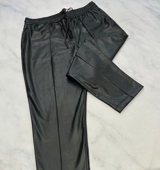 Reitman : pantalon effet cuir souple stretch dans tout les sens . Micro polar int. Neuf! 14 ans femme . Et 18 ans XXl/ femme ) neuf !