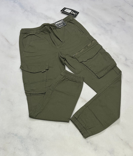 Arsenic: cargo / kaki neuf ! 10-12 ans