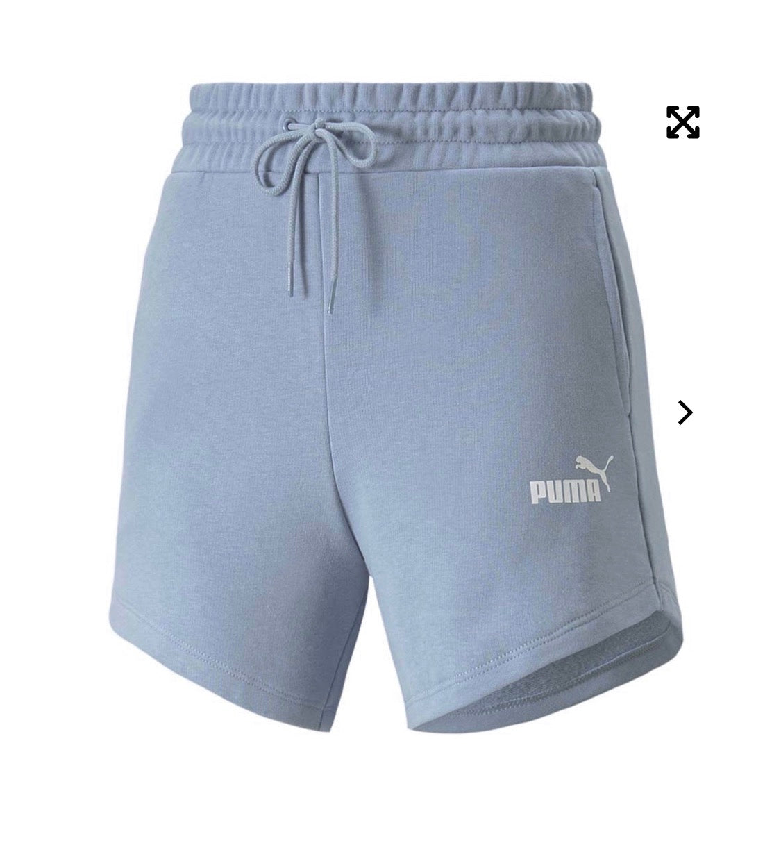 🤩 Short : Puma en ouaté qualité ++ . Taille haute neuve ! m/ femme .