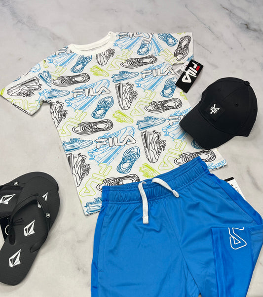 🤩 T-Shirt : Fila 8 ans garçons n neuf !