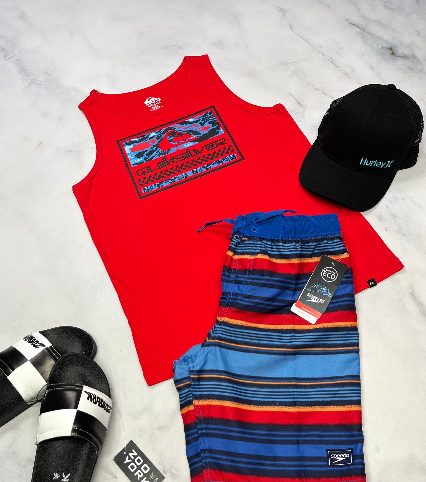 🌴 Camisole Quiksilver : 14-16 ans garçon neuve !