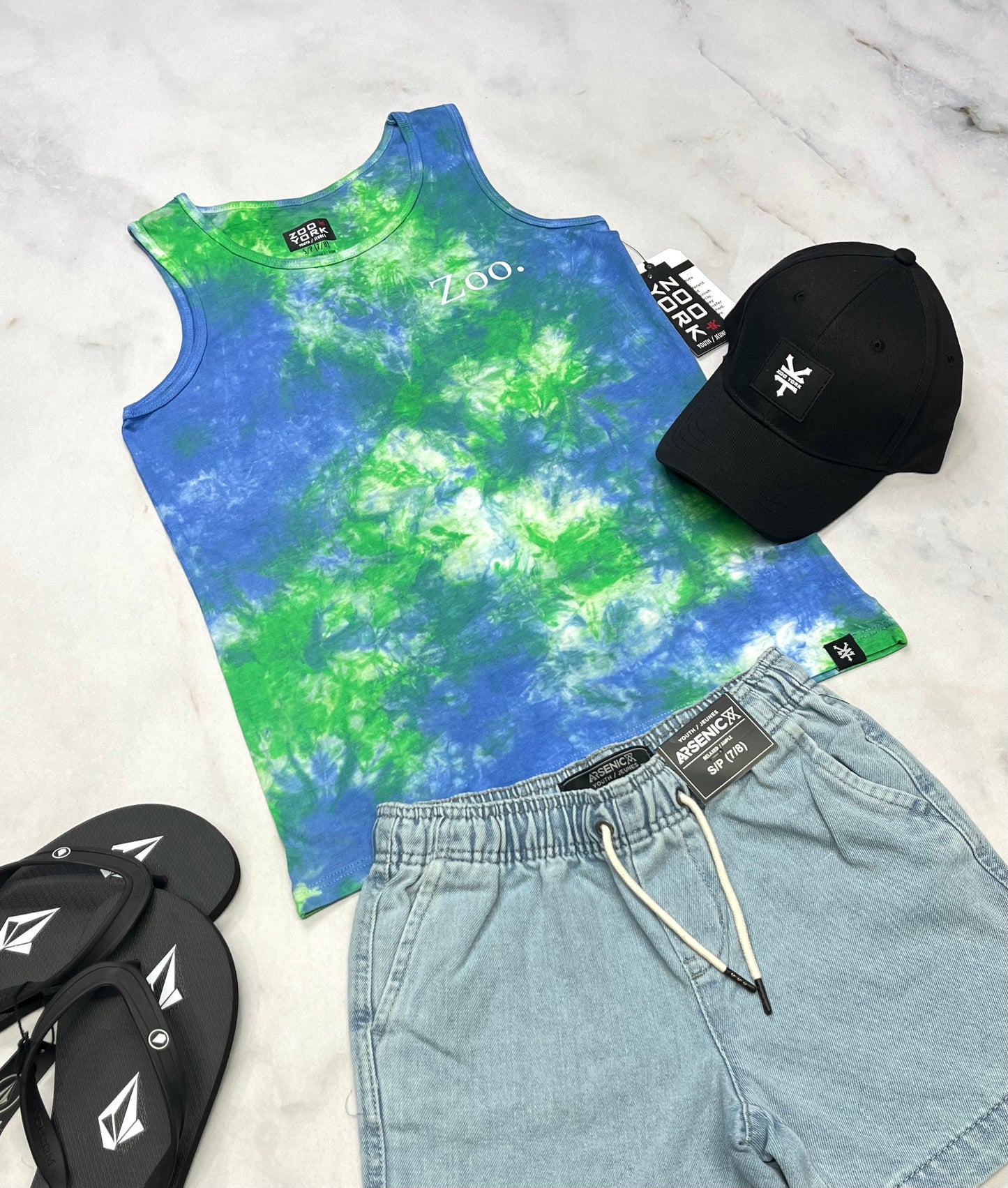 🌴 Camisole : Zoo York 7-8 ans garçons neuve.