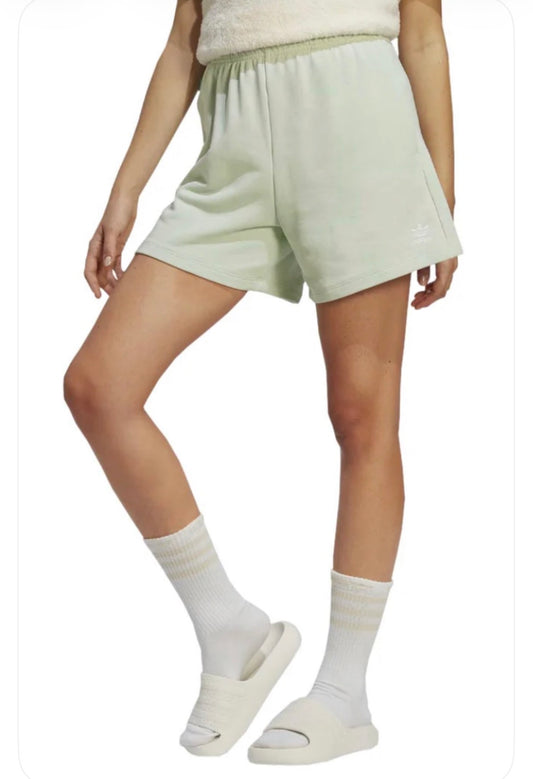 🌴 Short : Adidas vert doux  tendance ! M/ femme taille haute relax fit neuve !