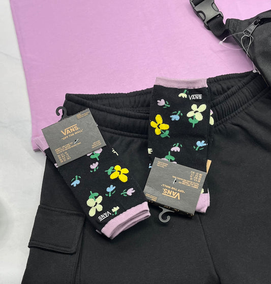 💕 Bas VANS / fleurit : O/S femme neuf !