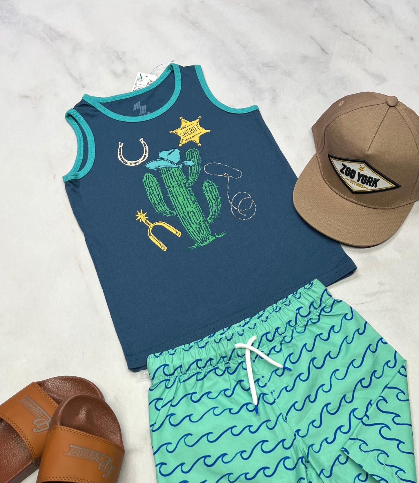 🌵 Camisole : Cactus 4 ans neuve !