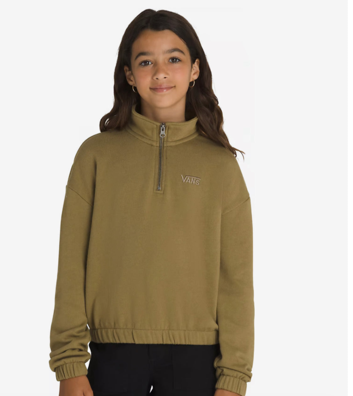 VANS : Ouaté kaki fille ( doux à l’intérieur ) neuf . 10-12 ..12-13 et 14-16 ans .