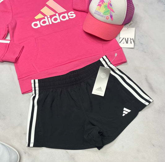 🌷 Short Adidas: tissu de sport 7-8 ans fille neuve! Coupe confo filet int.
