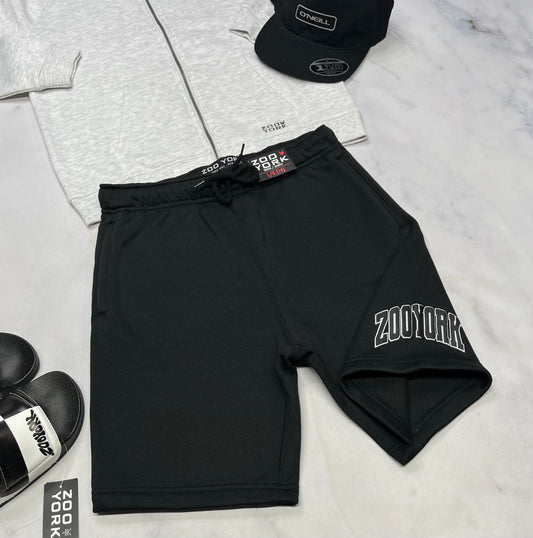 🤩 Bermuda Noir : Zoo York 14 ans en ouaté noir neuf !
