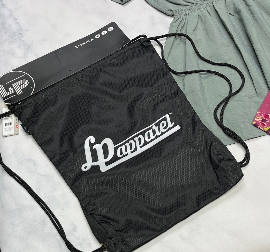 🌴 Sac LP : noir unisexe . Pour souliers , vêtements etc . Neuf!