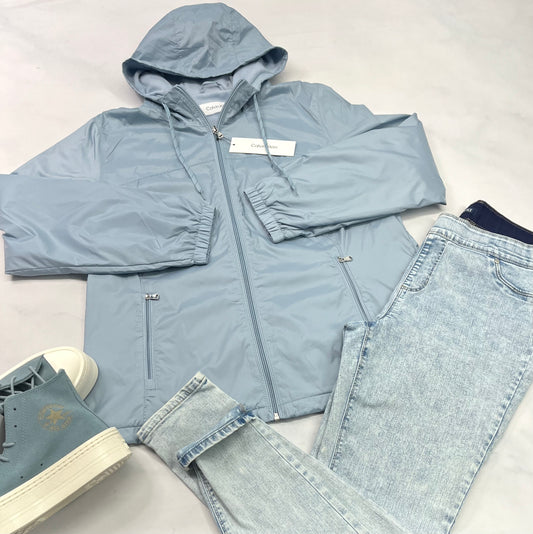 😍 Manteau : Calvin Klein mi-Saison neuf ! Doublure en micro polar . XL et XXL femme neuf ! ( fait sa taille ) . Logo CK sur le côté de la manche .