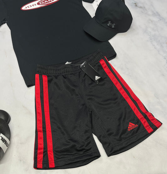 😍 Adidas : Bermuda tissu sport 10-12 ans neuf !