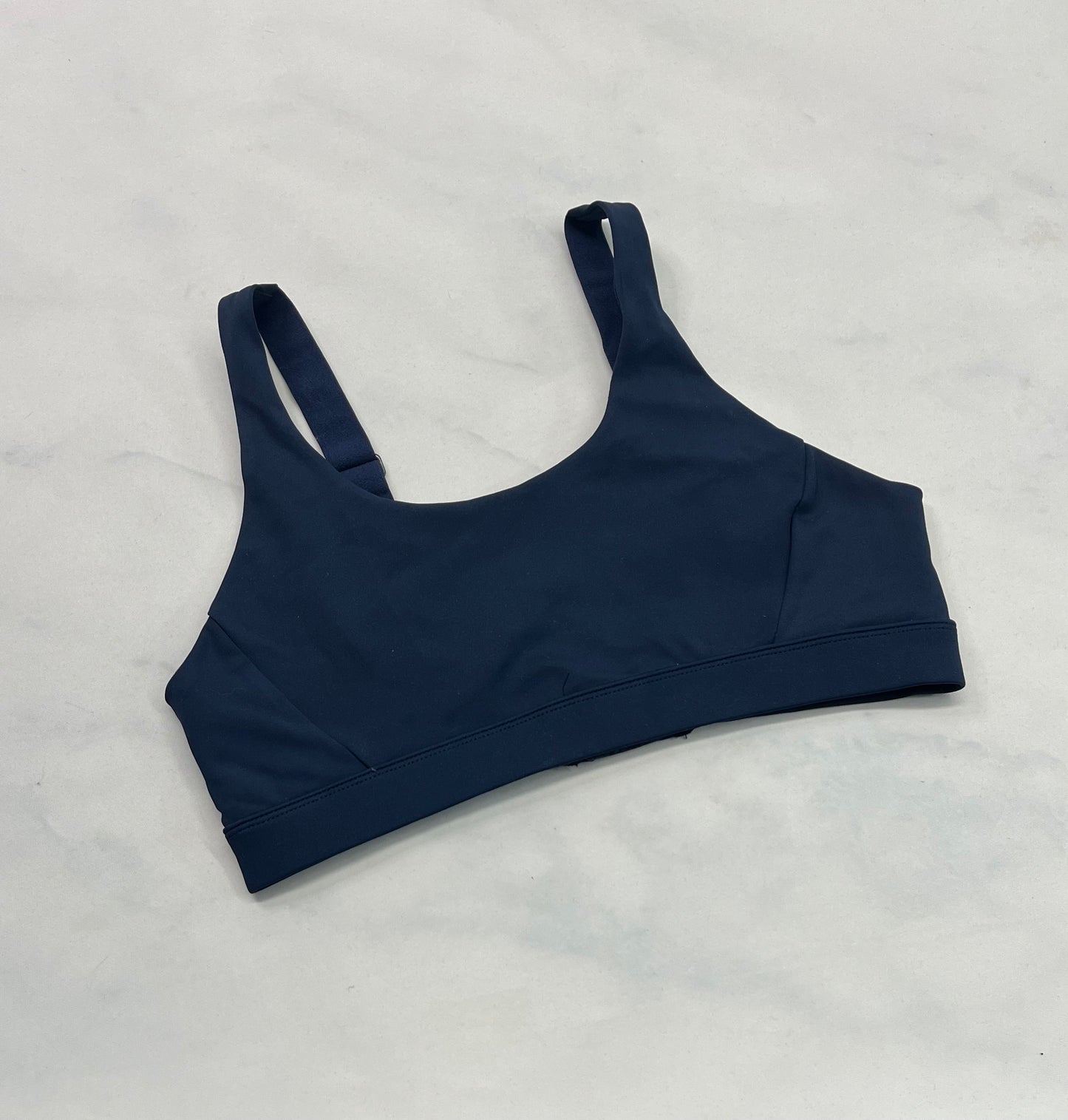 LOLË : Top sport bleu foncée ajustable neuf ! Gr : M-L-XL femme