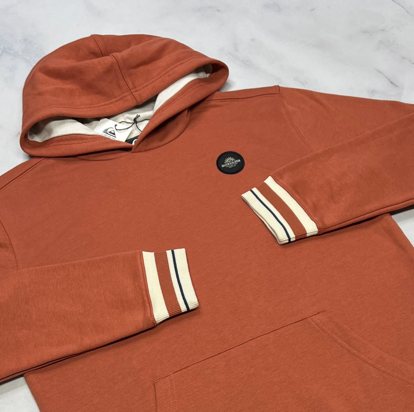 Quiksilver : Cagoule molle ultra douce à l’intérieur : 14-16 ans coupe confo neuve !