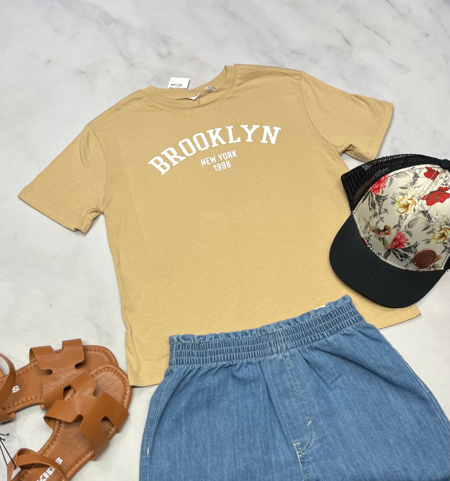 ☀️SOLDE t-Shirt : souple 7-8 ans fille neuf mais ligne flou d’impression .