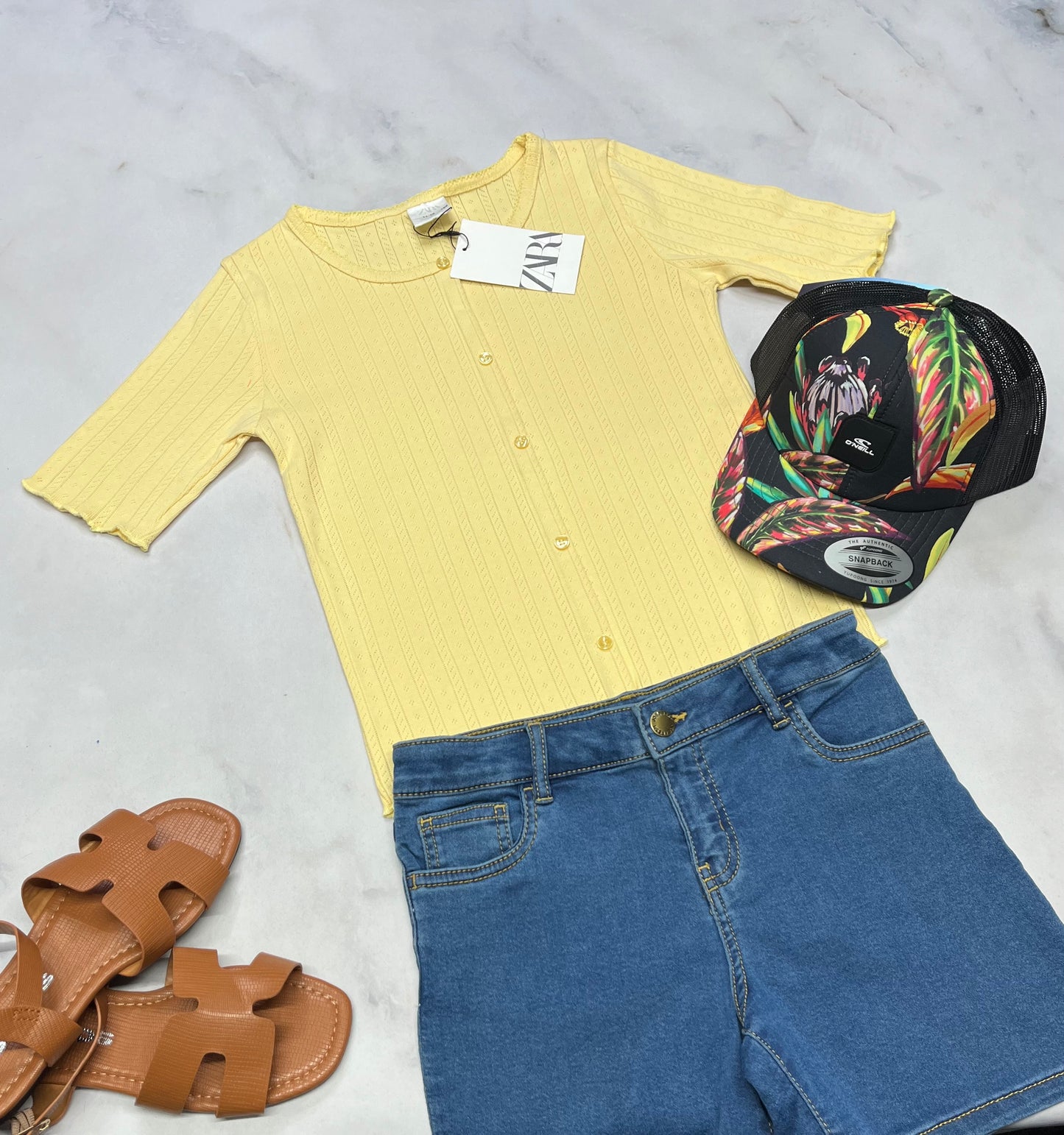 😍 ZARA : Manche courte texturé + 9-10 ans fille neuf !