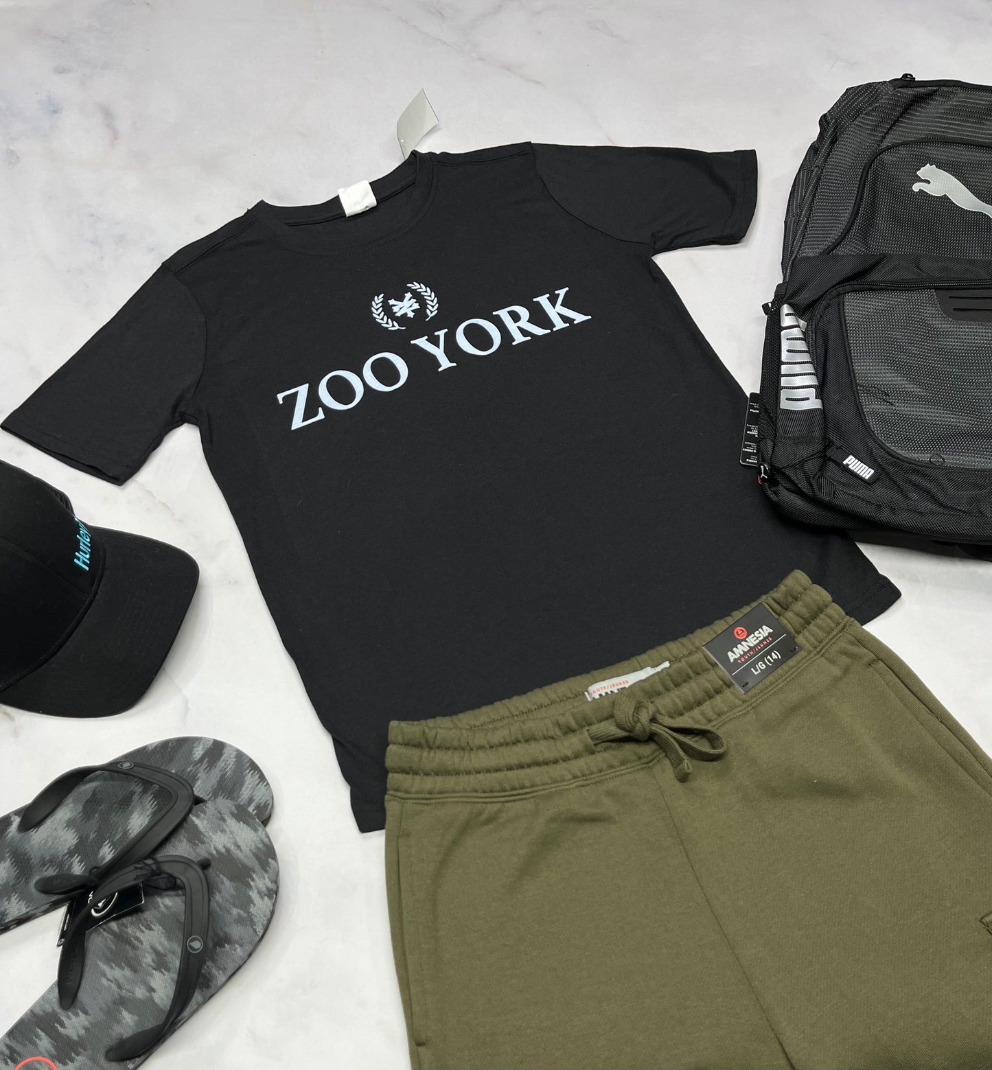 ☀️ Solde .. t-Shirt : Zoo York 14 ans (12-14 ans ) neuf mais ombrage d’impression .