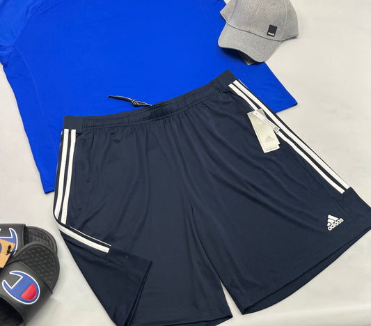 ☀️ Bermuda : Adidas marine foncé en tissu de sport 2XL( xxl homme confo ) neuf !