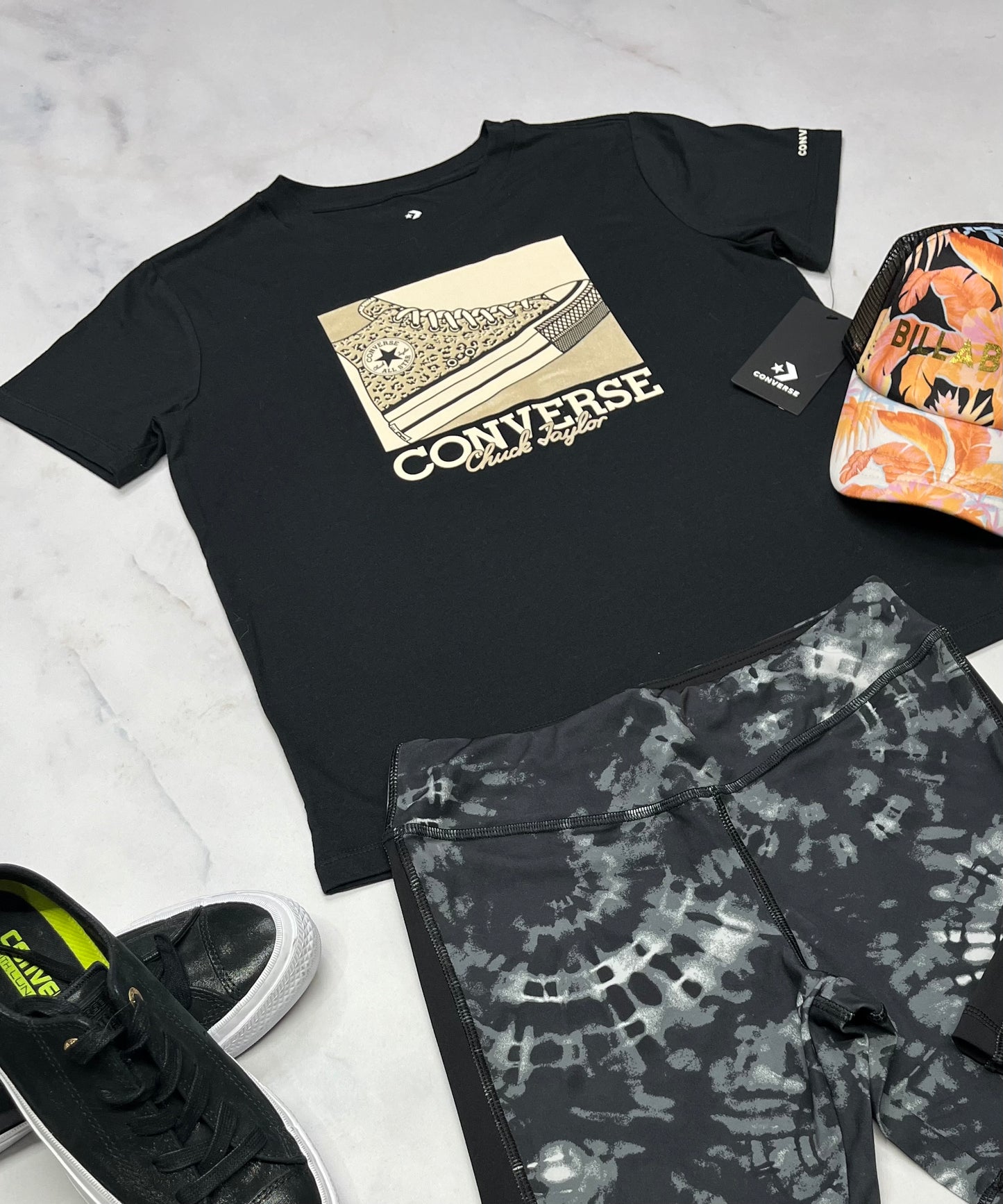🌼 T-Shirt : Converse 14 ans fille neuf !