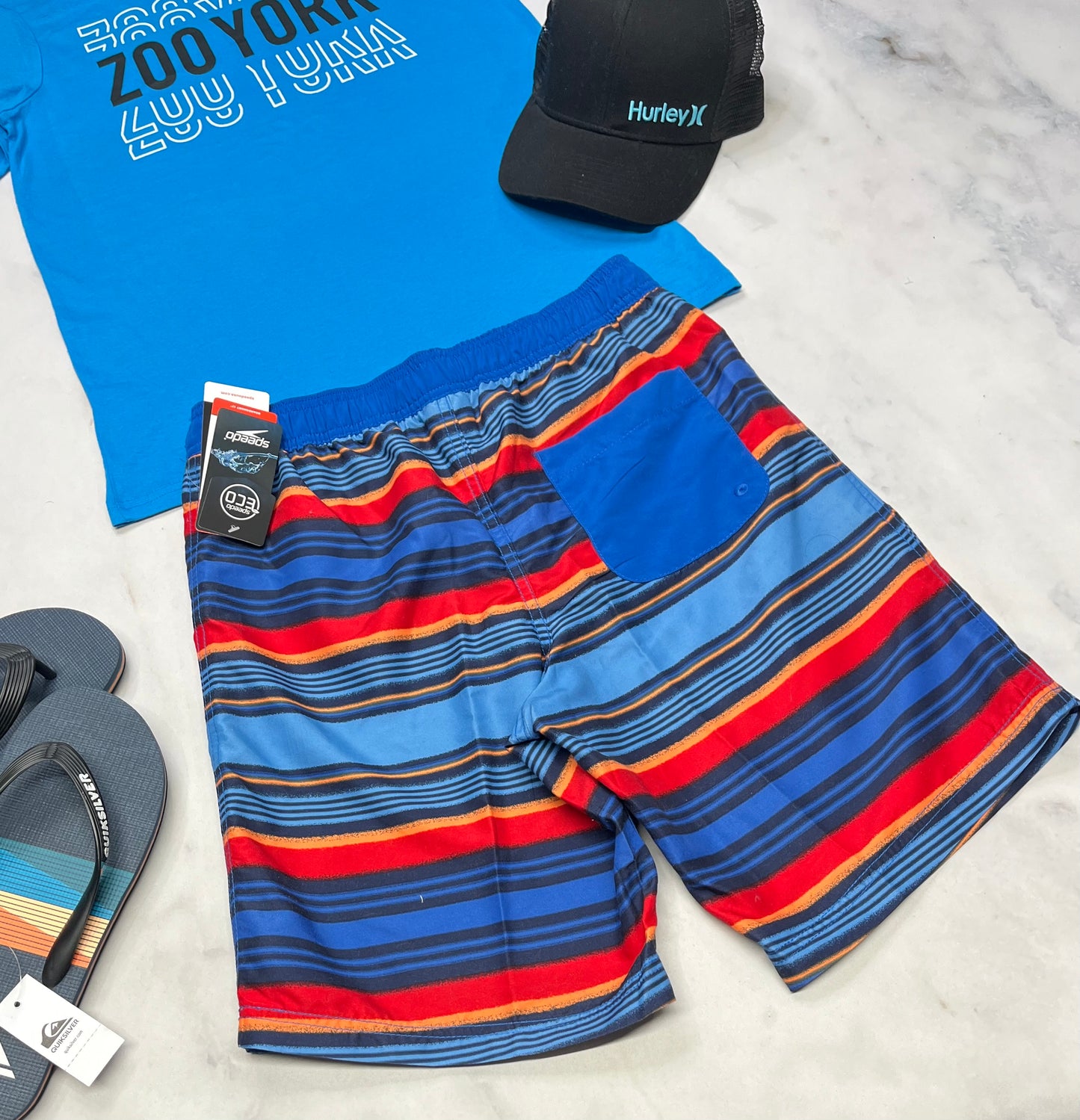 💦 Maillot Speedo : avec filet intérieur ( taille élastique ) 13-14 ans garçon neuf !