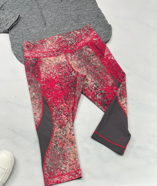 😍 Capri Lolë : tissu sport M/ fit ( S-M femme ) comme neuf ! Zip au dos.