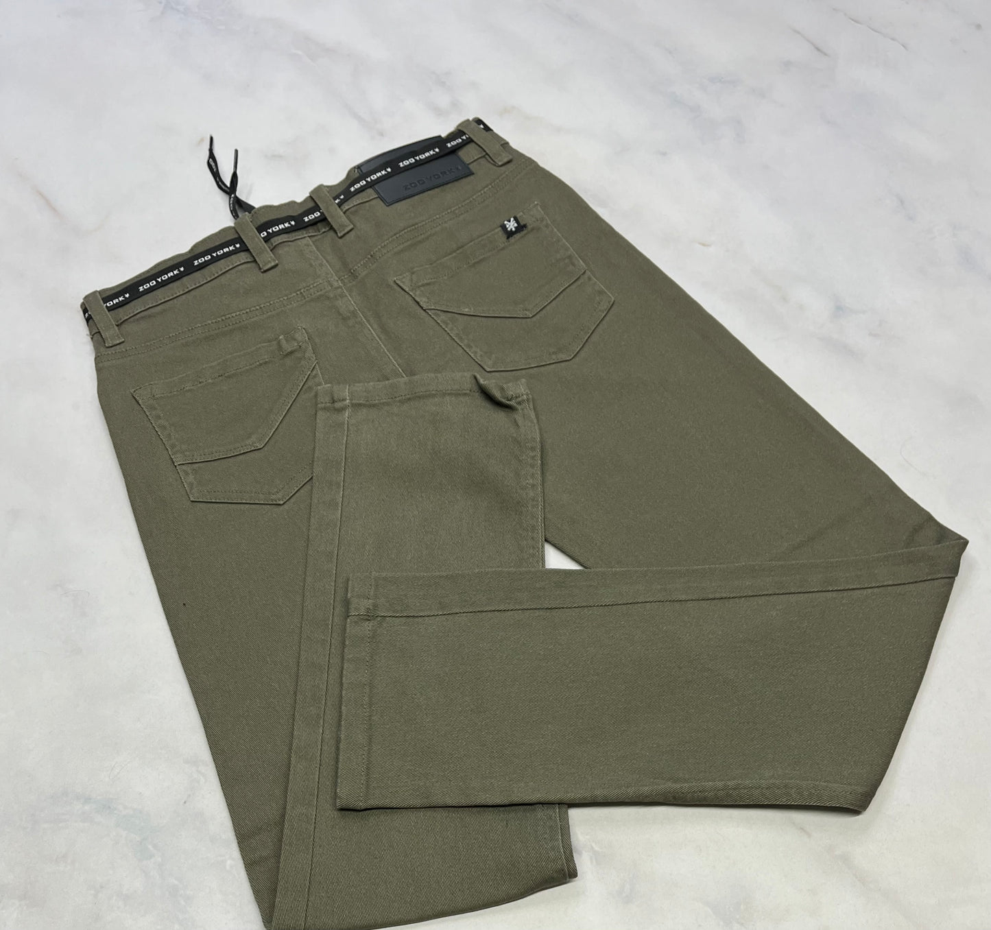 Zoo York : jeans kaki  stretch 13-14 ans neuf !