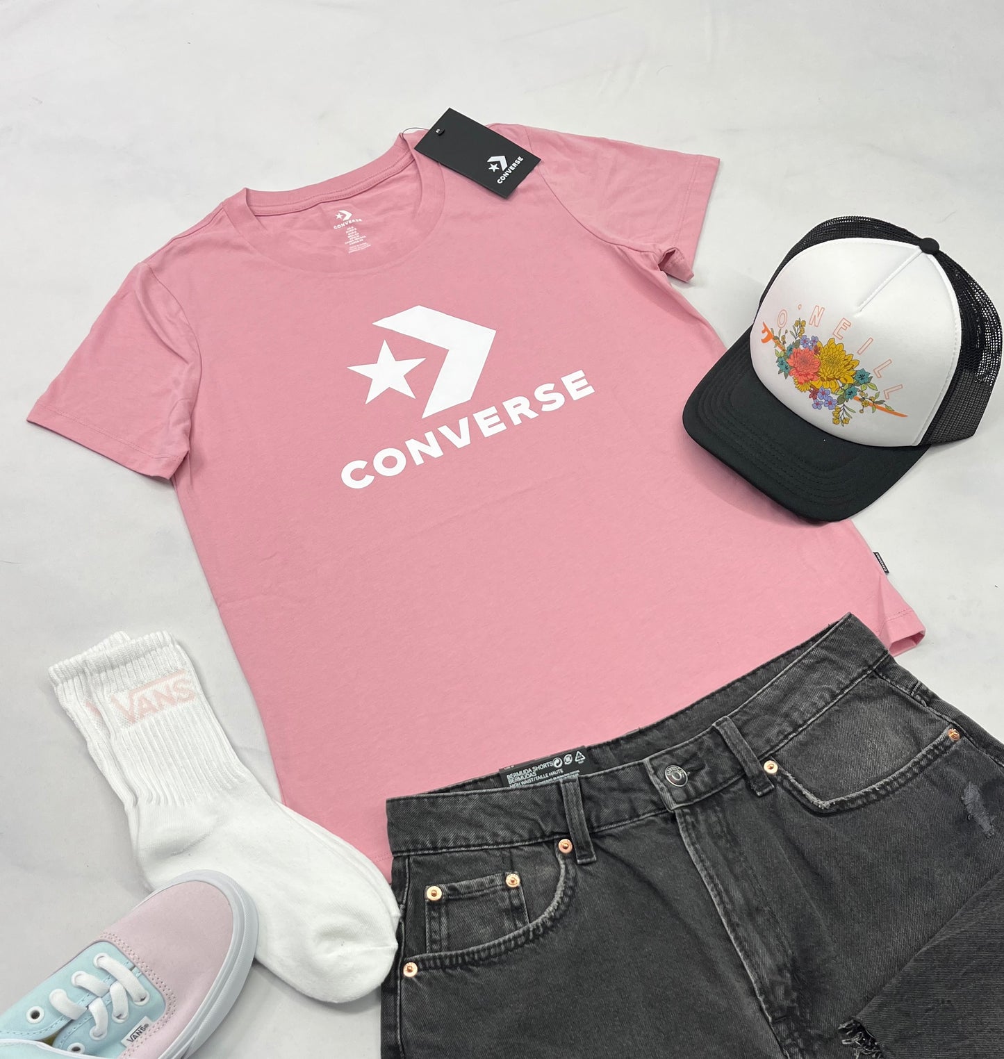🤩 Manche courte : Converse Small femme neuf !