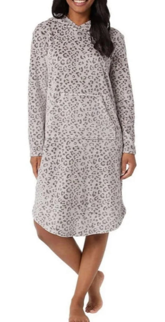 Robe de nuit en doux polar avec capuchon : neuve !
