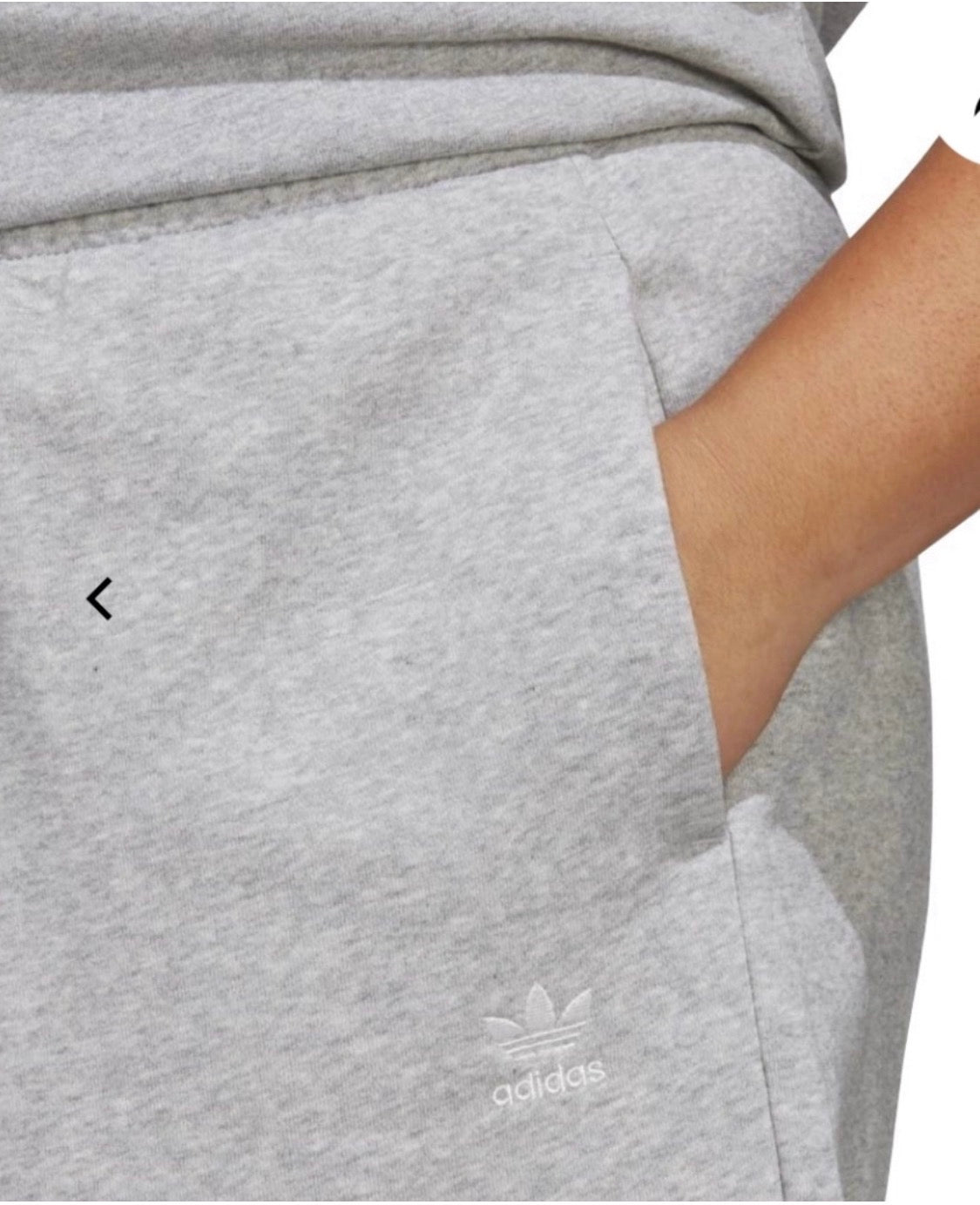 ☀️ Short ouaté : Adidas grise XXL/ femme coupe relax confo neuve !