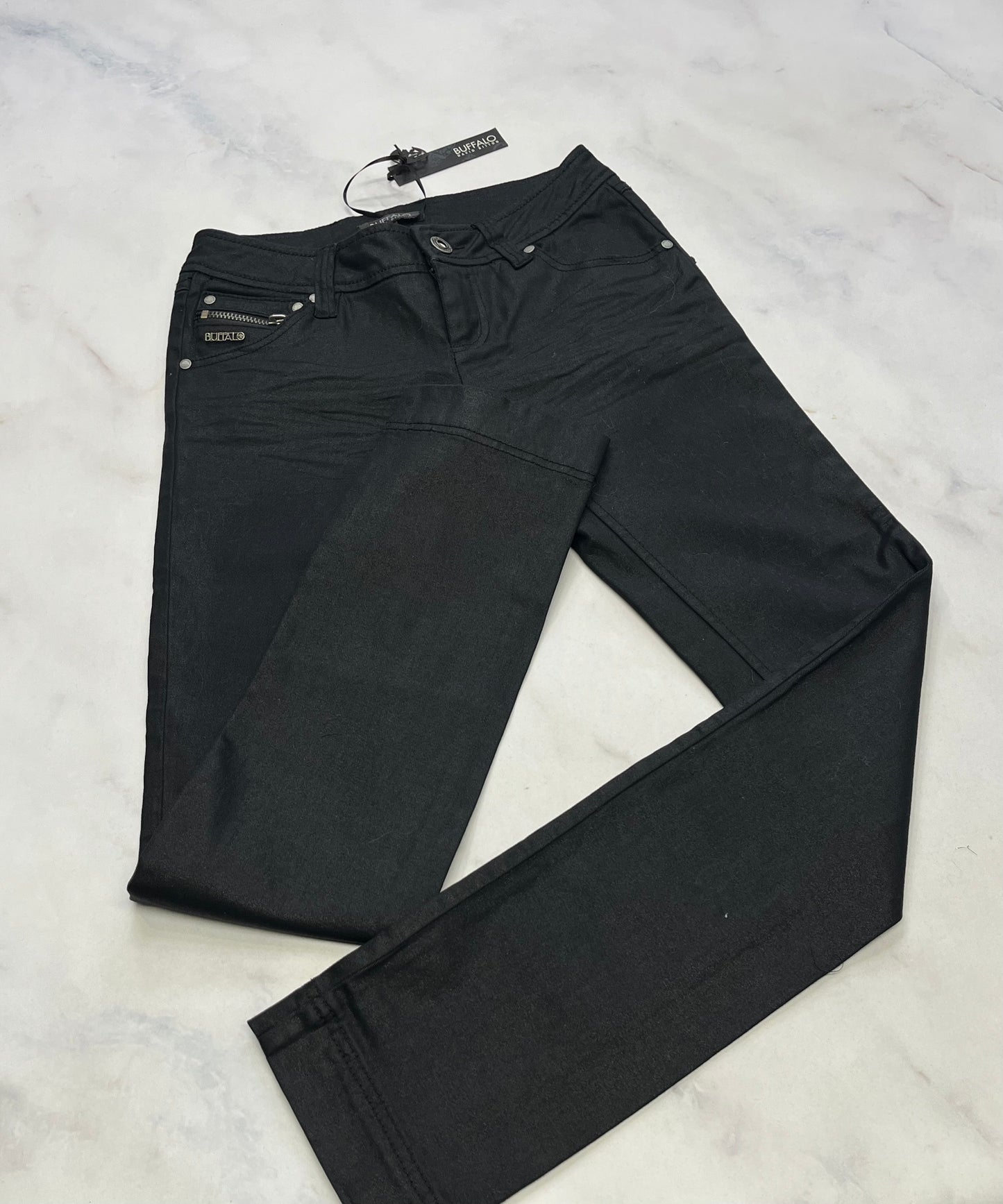 Buffalo : jeans look chic légèrement nacré neuve ! Fait Xs 0-2 ans femme .