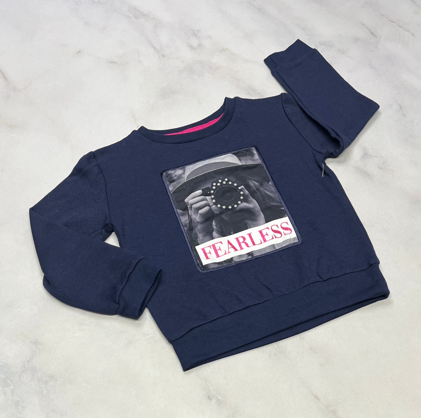 Ouaté : fait 5 ans neuf! Avec perle et écritaux brillant au devant ! Neuf!